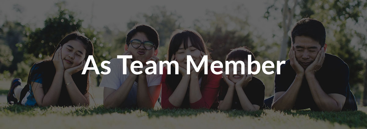 As team member